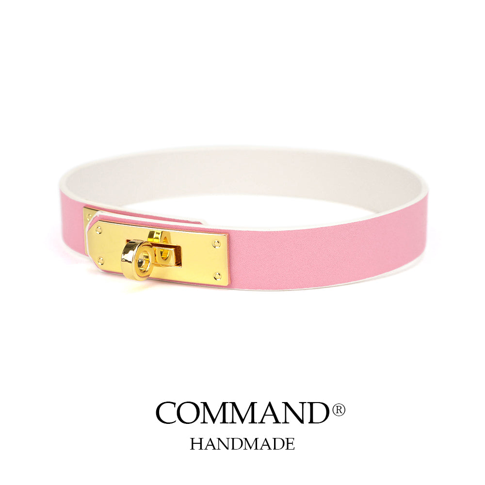 Eos Pink/Black Lockable Choker