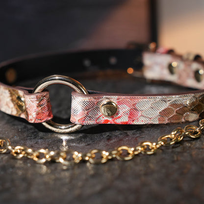 Terra O Ring Choker with Chain