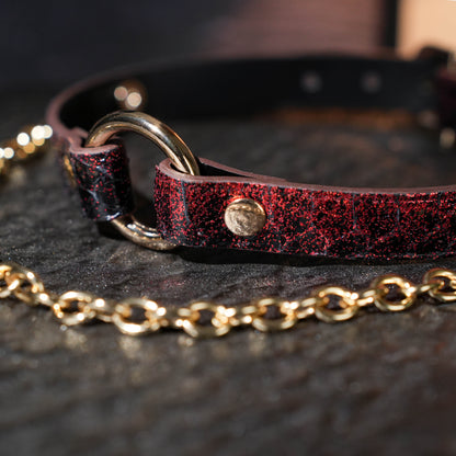 Terra O Ring Choker with Chain