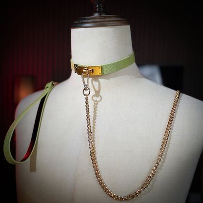 Alceis Green Lockable Collar