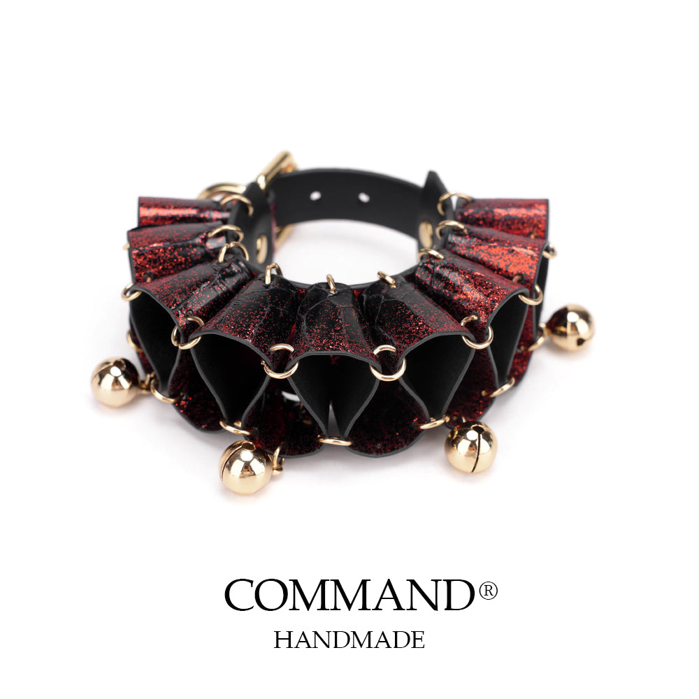 Jester Artisanal Layered Bell Ruffled Wrist Cuffs