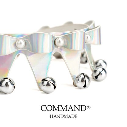 Jester’s Mirage Pearl Triangle Choker with Bell