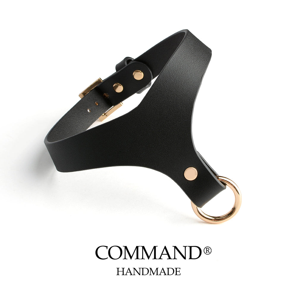 Medea Leather Collar with O-Ring