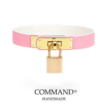 Eos Pink/Black Lockable Choker