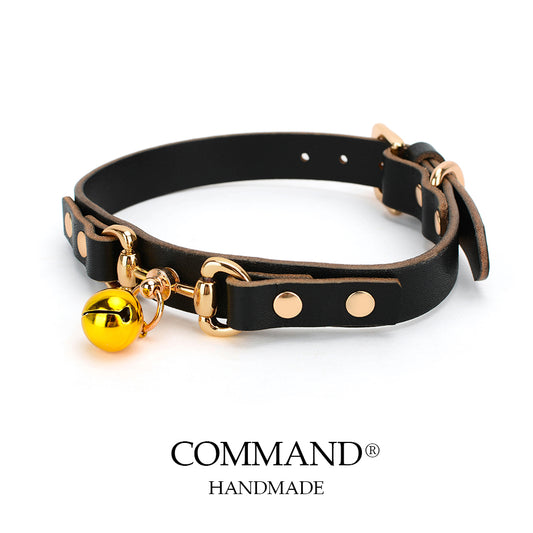 Theia White/Black Bell Choker