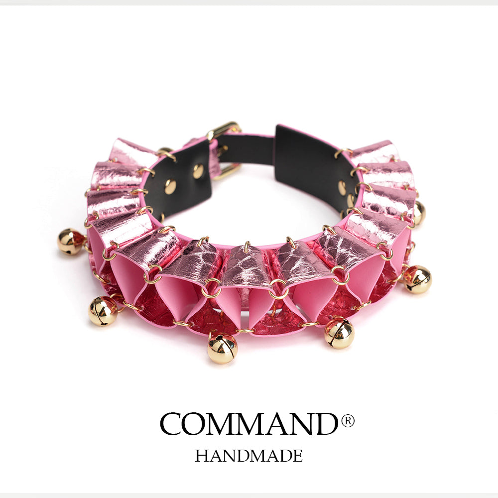 Jester Artisanal Layered Bell Ruffled Choker