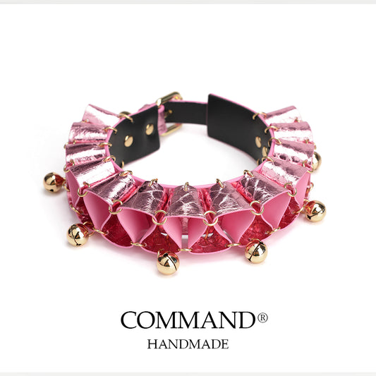 Jester Artisanal Layered Bell Ruffled Choker