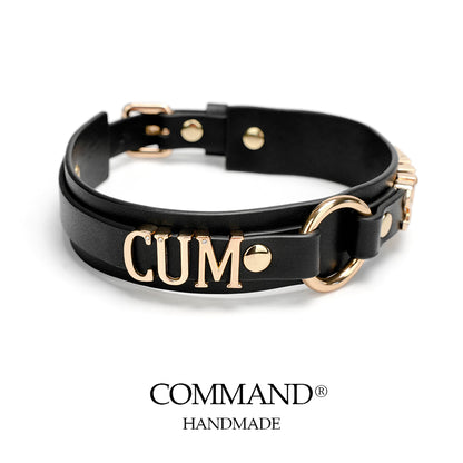 Antiphus Metal Letter Choker with Oring