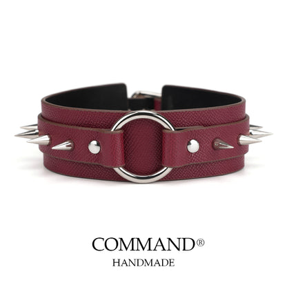 Buzzcocks Classic Black Red With O Ring Punk Choker