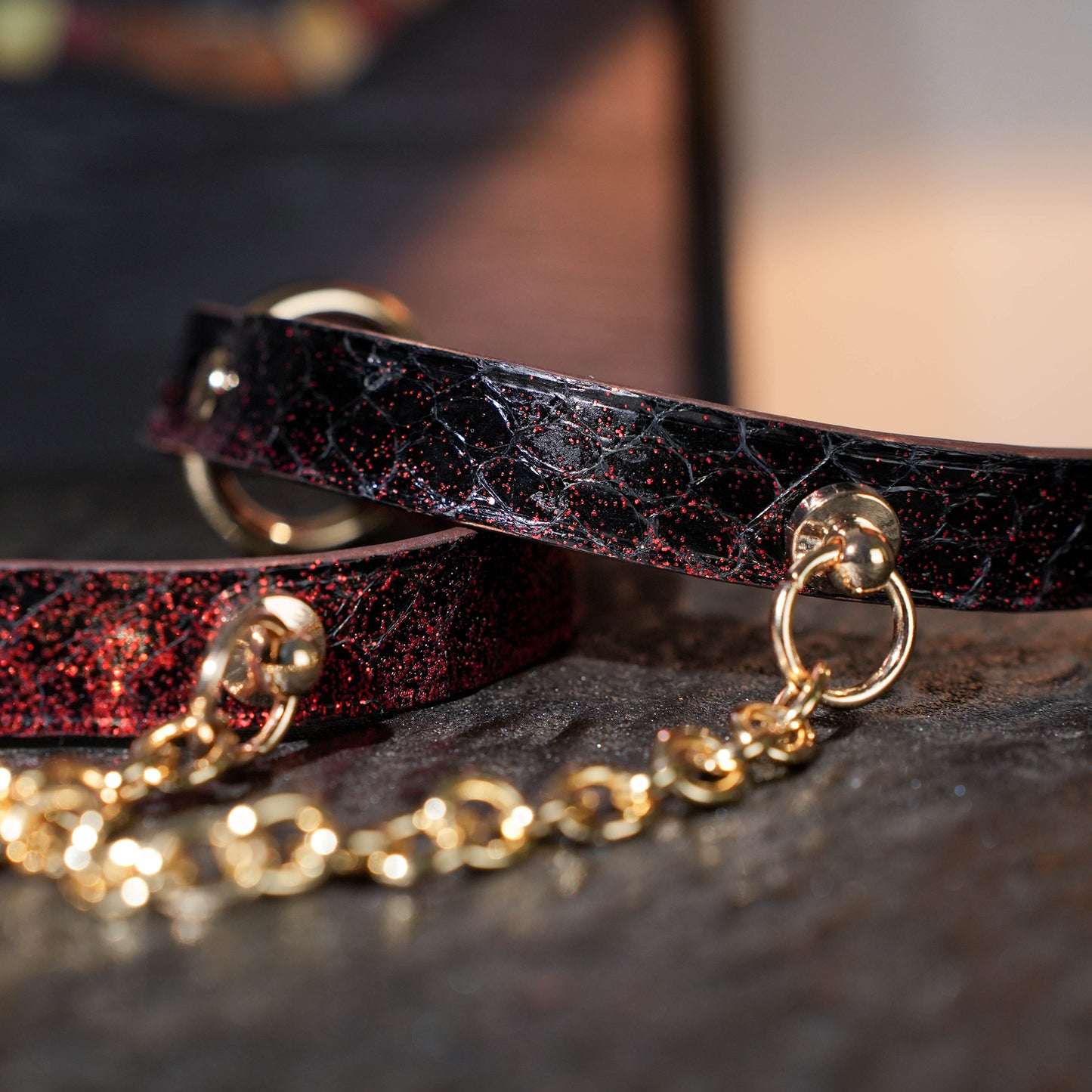 Terra O Ring Choker with Chain