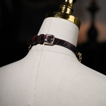 Terra O Ring Choker with Chain