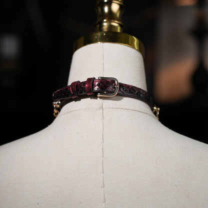 Terra O Ring Choker with Chain