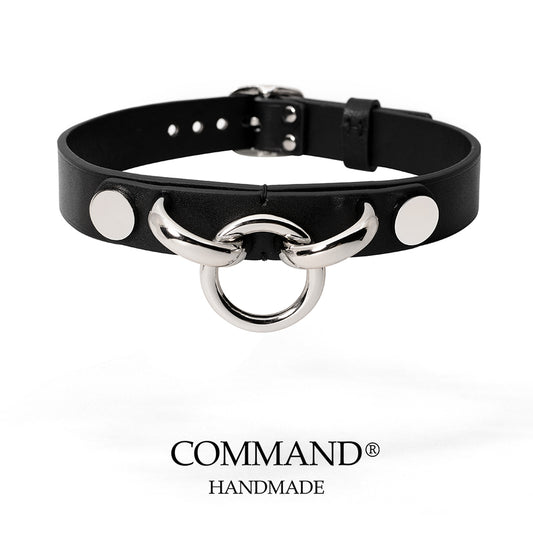 Classic Black With O Ring Choker