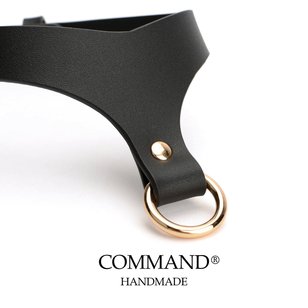 Medea Leather Collar with O-Ring