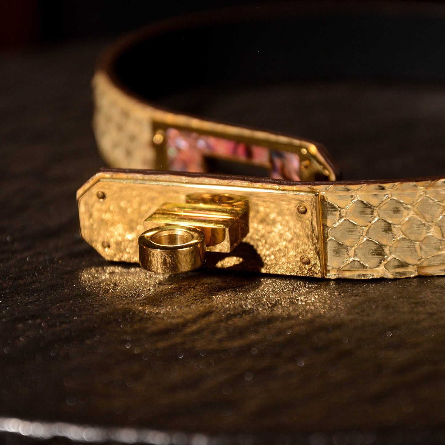 Charites Gold Handmade Collar