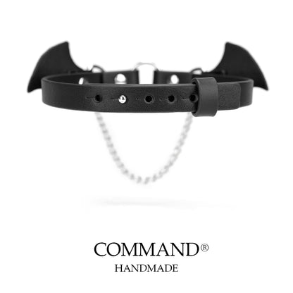 Mormo Dark Wings Bat Chain Choker