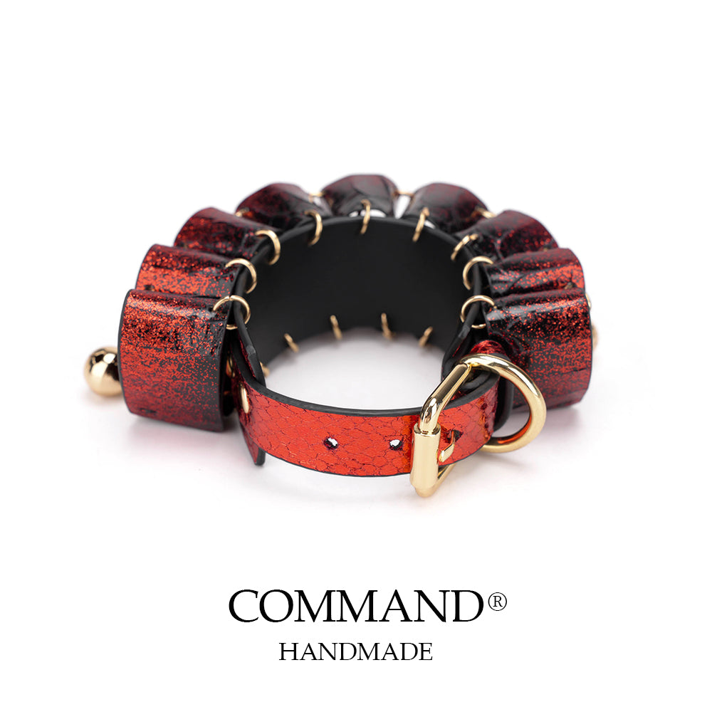 Jester Artisanal Layered Bell Ruffled Bracelet