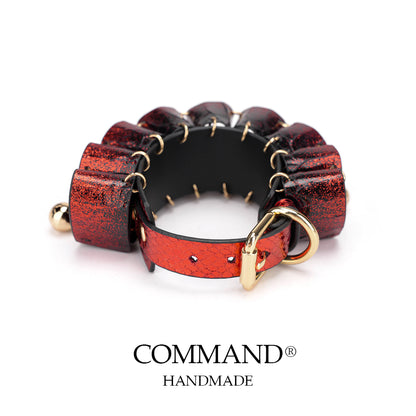 Jester Artisanal Layered Bell Ruffled Bracelet