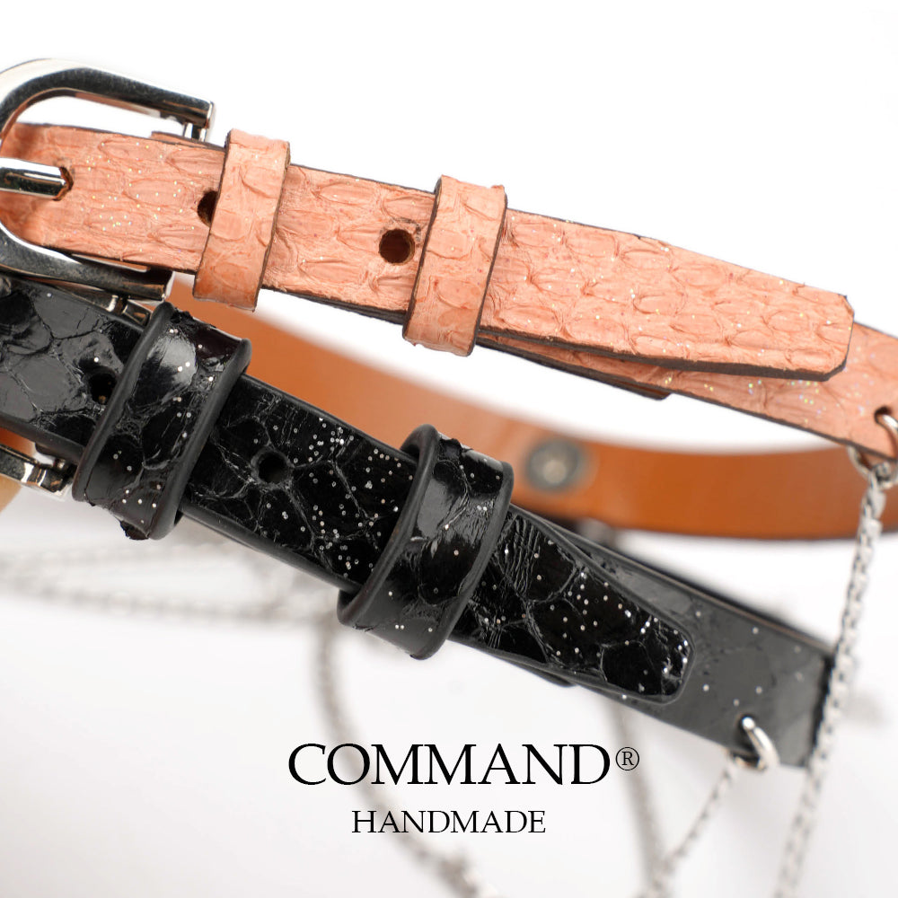 Aglaia Double Chain Choker with Cross