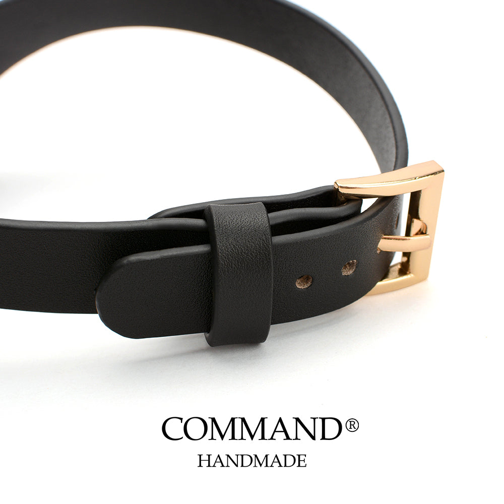 Medea Leather Collar with O-Ring