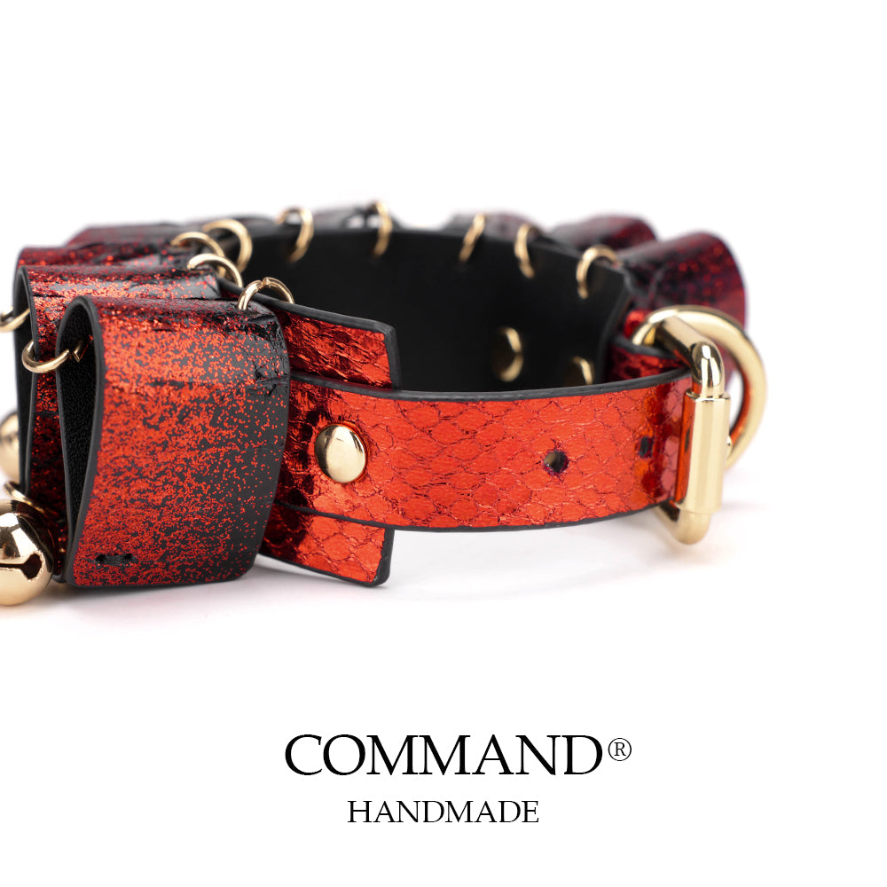 Jester Artisanal Layered Bell Ruffled Bracelet