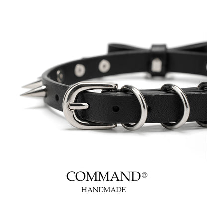 Thea Bow Stud Punk Choker