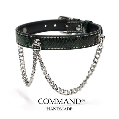 Echo Double Chain Green Choker