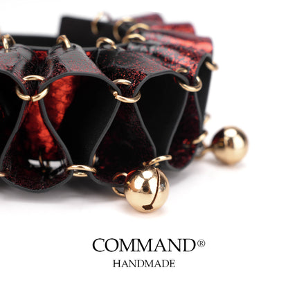 Jester Artisanal Layered Bell Ruffled Bracelet