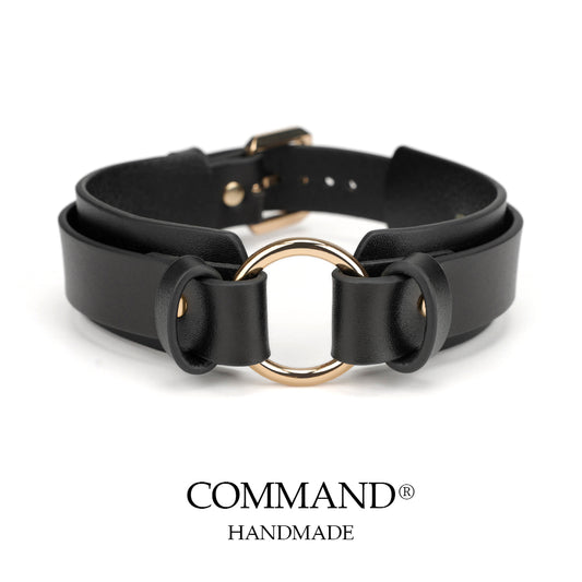 Atlas Classic Black With O Ring Choker