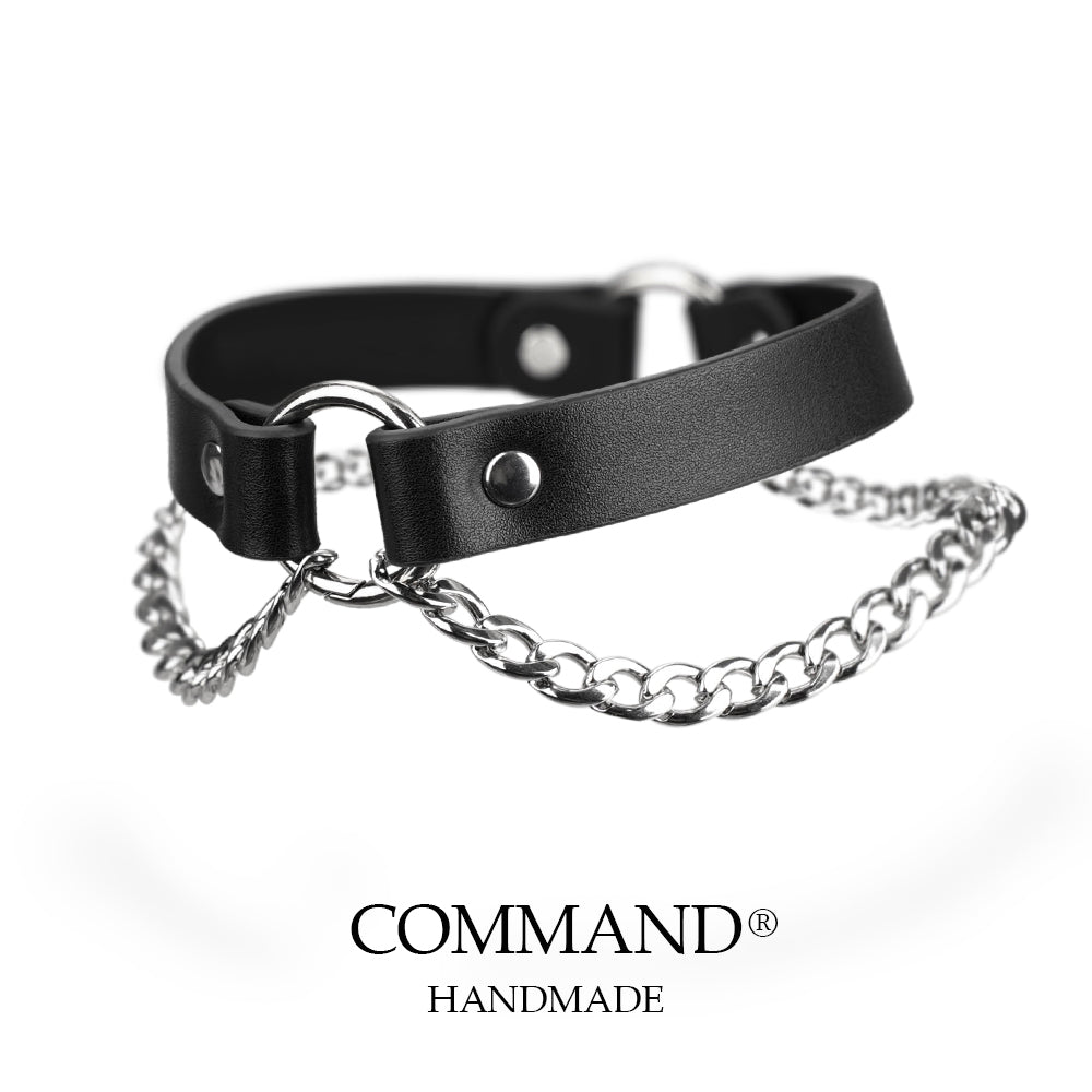 Muses Double Chain Choker with O Ring