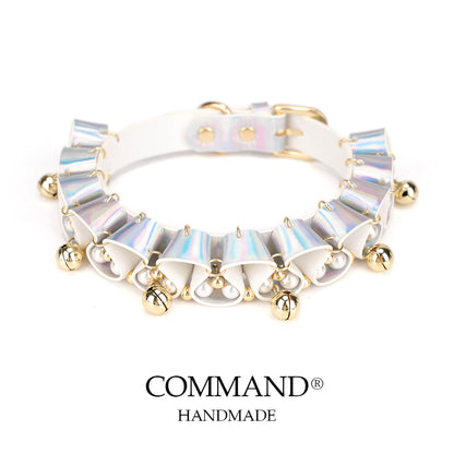 Jesterlet Radiant Pearl Jingle Ruffle Choker