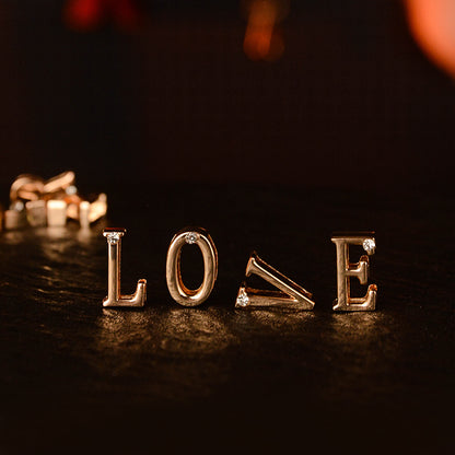 Custom Letter Keychain