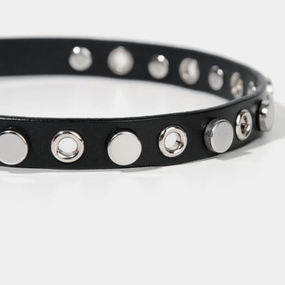 Bio Round Stud Punk Choker