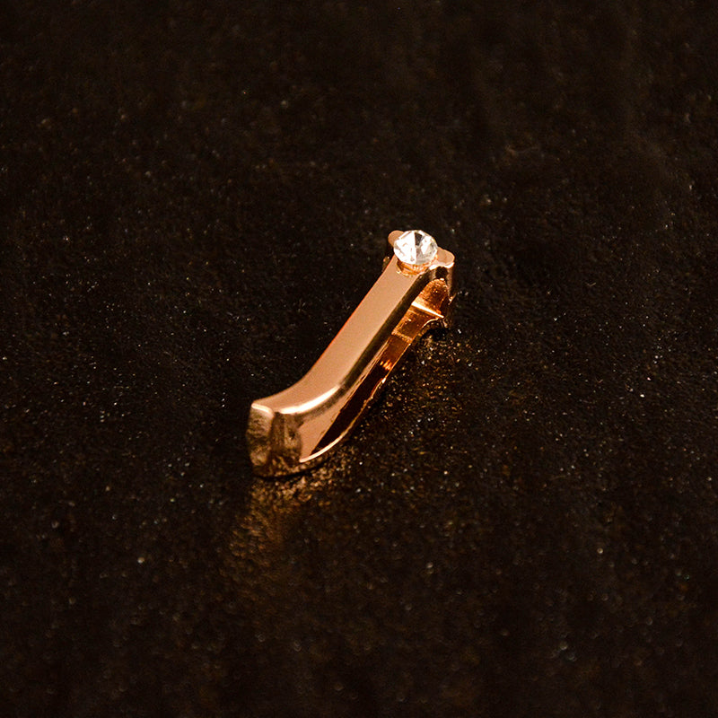 Gold Diamond Letter Pendant (single buy no delivery)