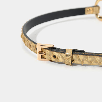 Charites Gold Handmade Collar