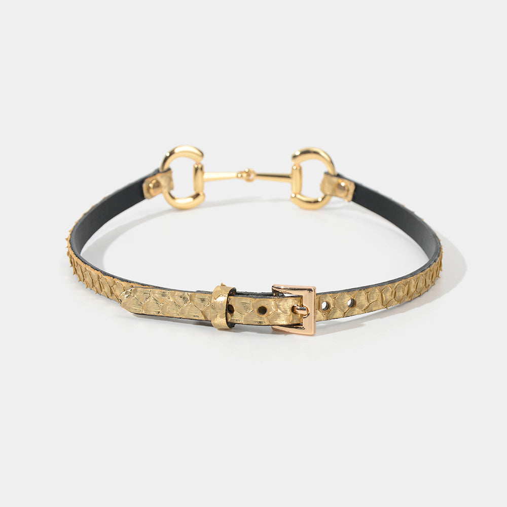 Charites Gold Handmade Collar