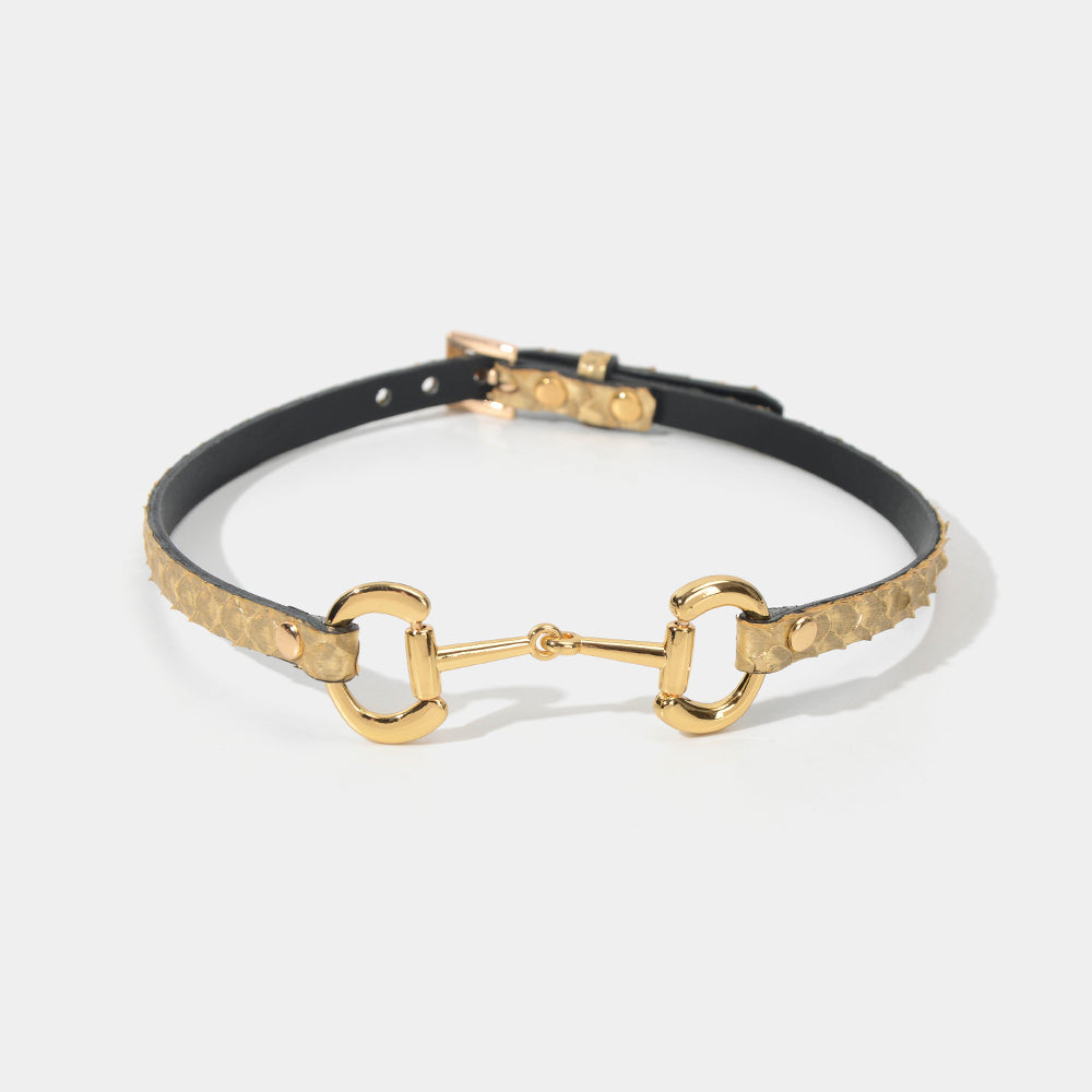 Charites Gold Handmade Collar