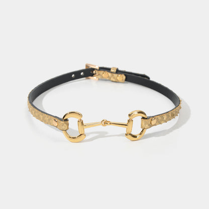 Charites Gold Handmade Collar