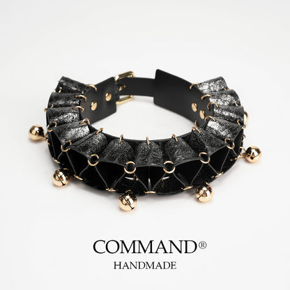 Jester Artisanal Layered Bell Ruffled Choker