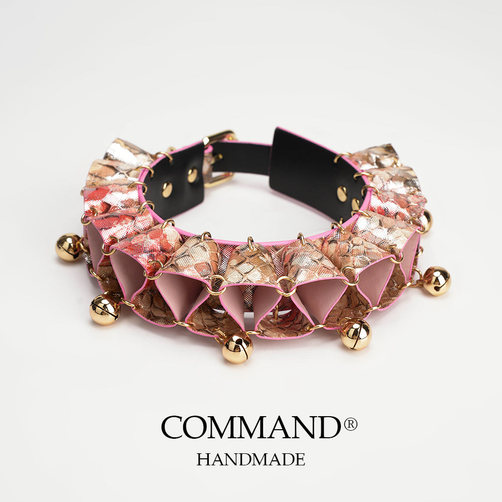Jester Artisanal Layered Bell Ruffled Choker