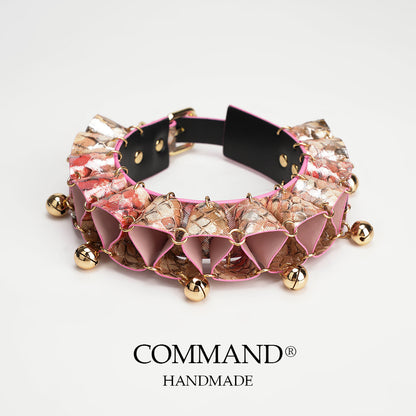 Jester Artisanal Layered Bell Ruffled Choker