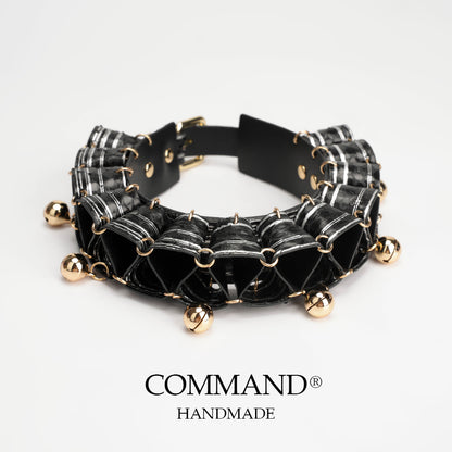 Jester Artisanal Layered Bell Ruffled Choker