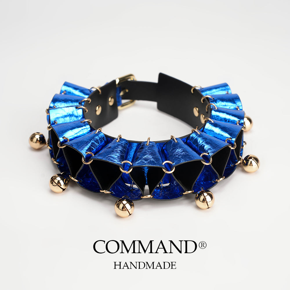 Jester Artisanal Layered Bell Ruffled Choker