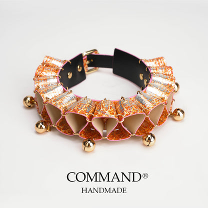Jester Artisanal Layered Bell Ruffled Choker