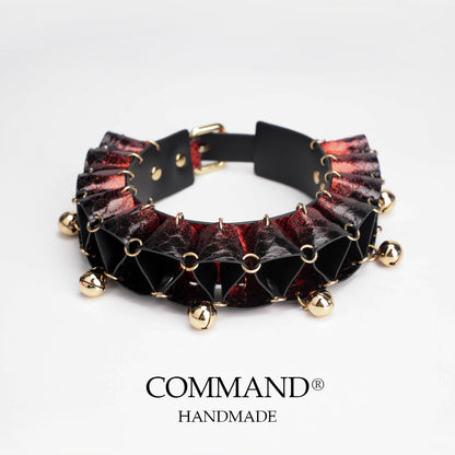 Jester Artisanal Layered Bell Ruffled Choker