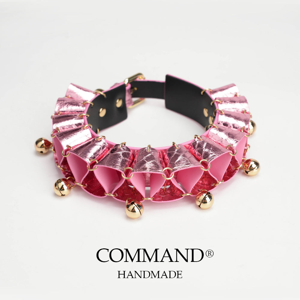 Jester Artisanal Layered Bell Ruffled Choker