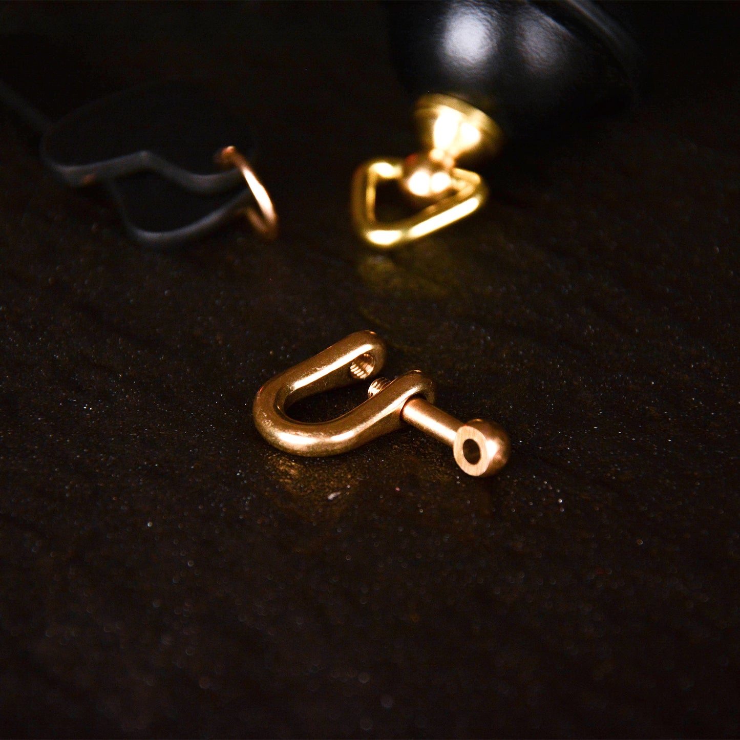 Silent Bell Round Bell With Bone Tag