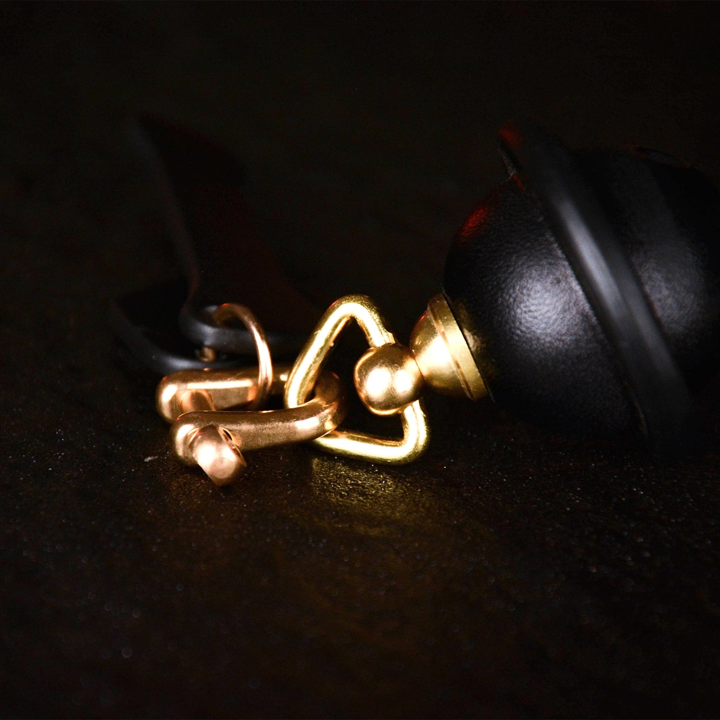 Silent Bell Round Bell With Bone Tag